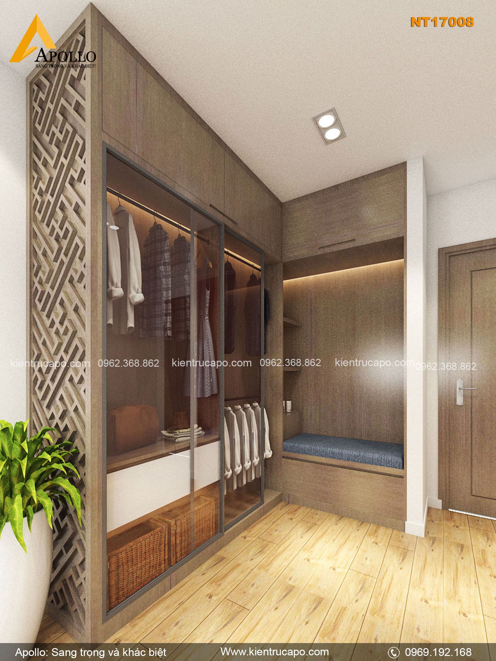 Mẫu Căn hộ chung cư dành cho gia đình trẻ (NT17008)